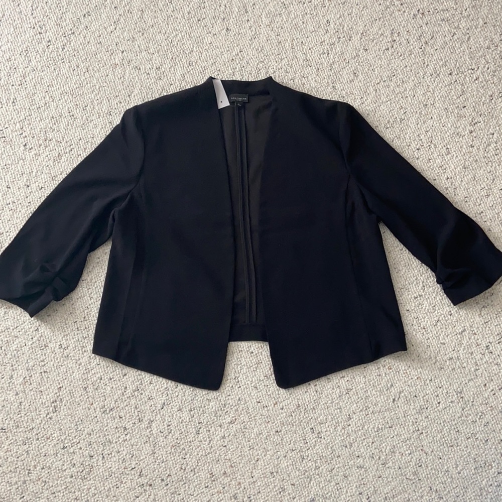 NWT Ann Taylor black blazer